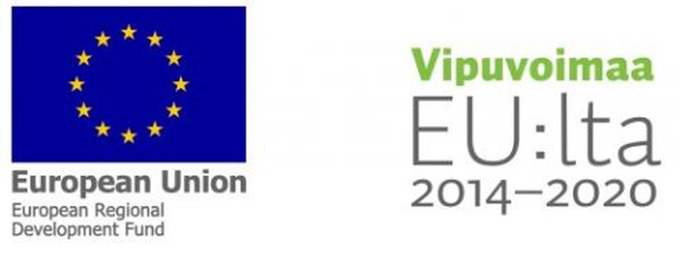 EU-lipputunnus ja Vipuvoimaa EU:lta -logo