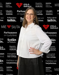 Heli Gynther : aluekehityspäällikkö