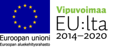 EU-lipputunnus sekä Vipuvoimaa EU:lta -logo.