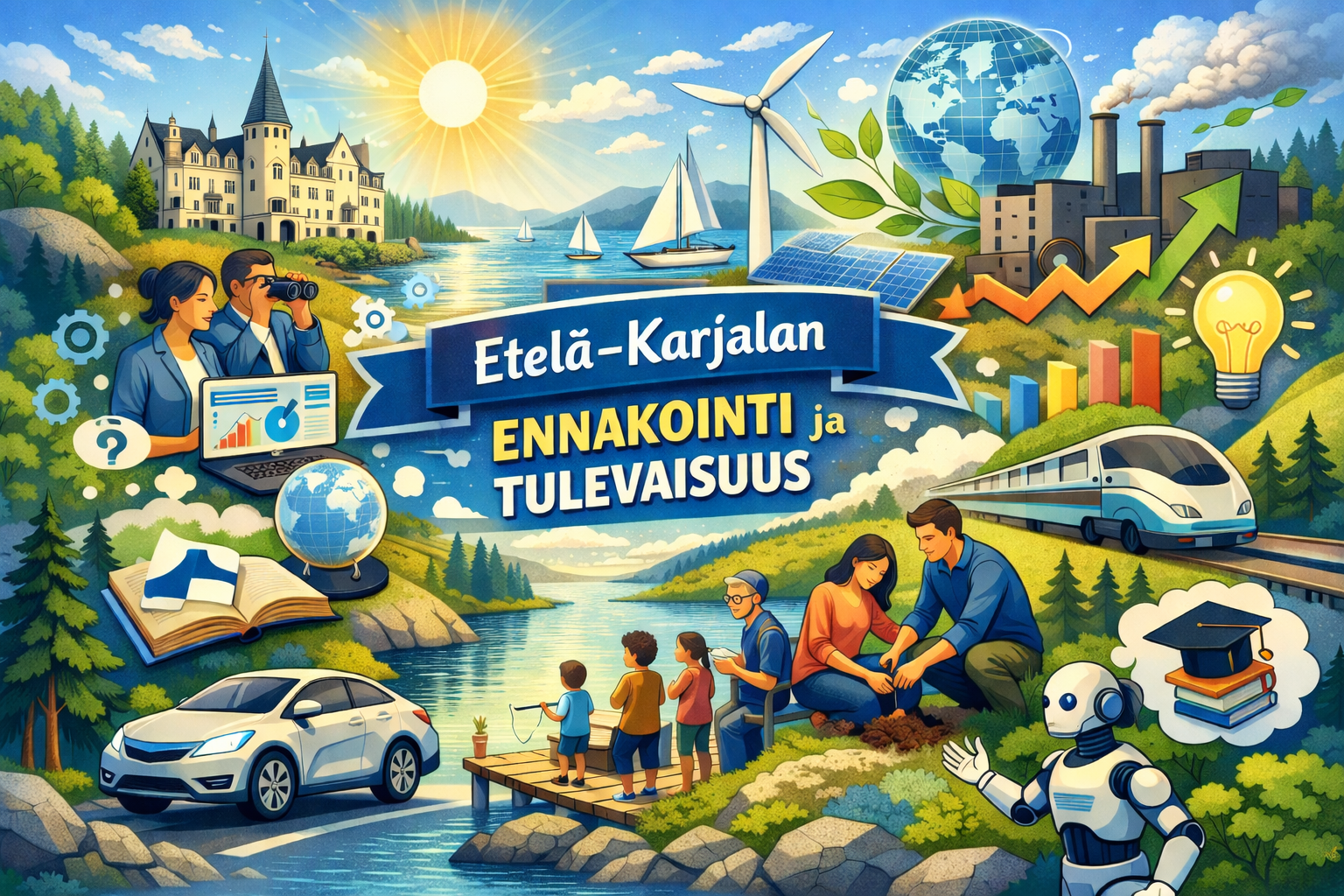 Arjen laatu, osaaminen ja toivo – signaaleja Etelä-Karjalan tulevaisuudesta ja syksyn ennakointikyselystä